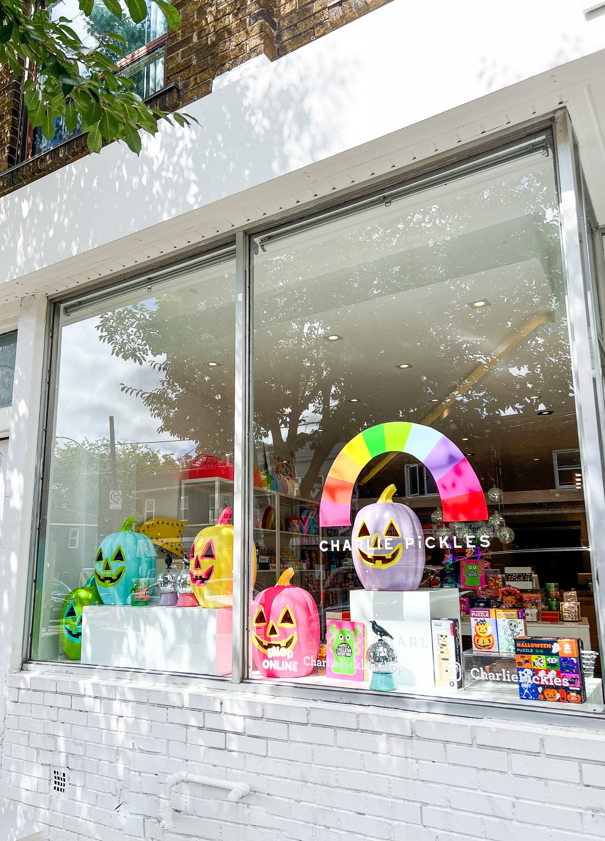 New Halloween Window