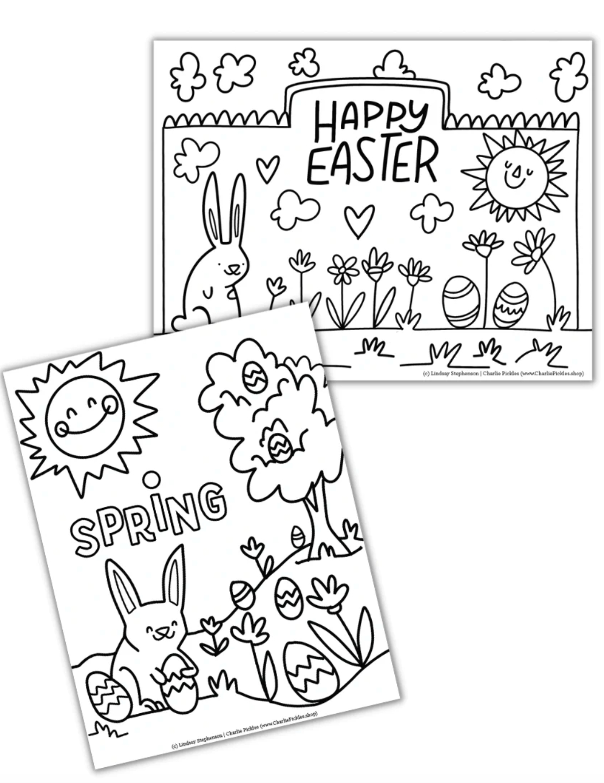 Easter Colouring Pages