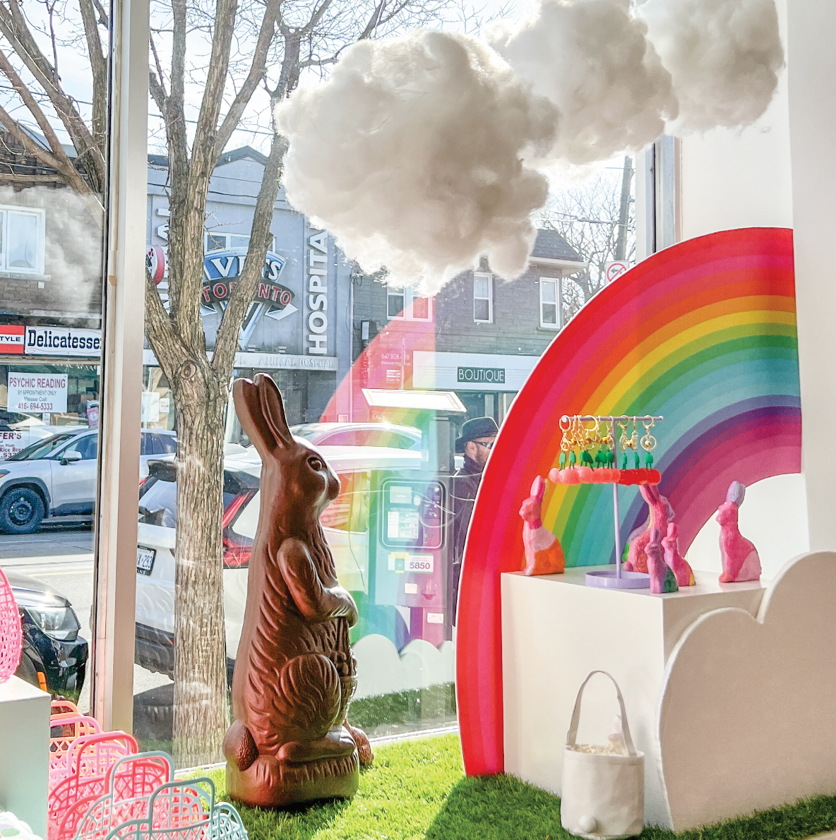 How We Made our Clouds in our Window