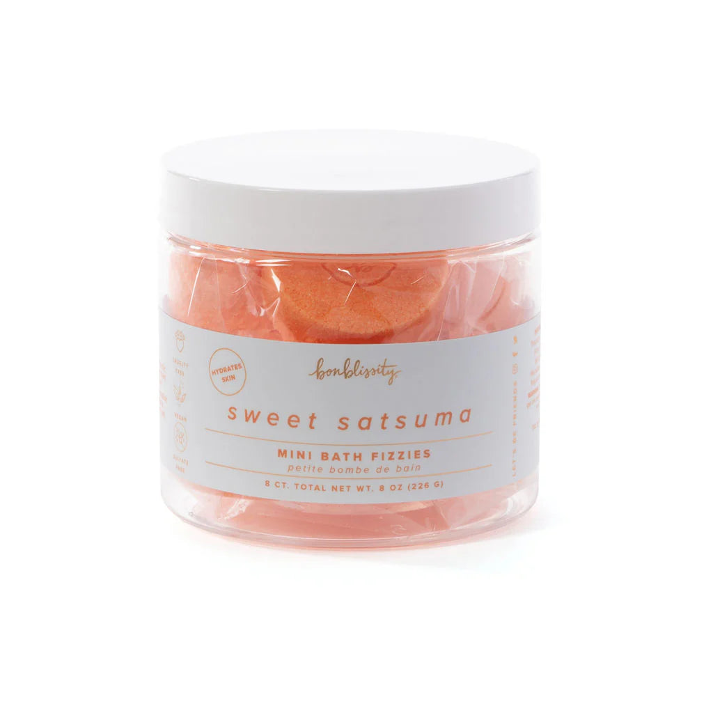 Sweet Satsuma Mini Bath Fizzies (8 pc)