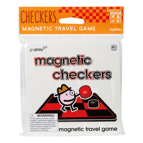 Magnetic Travel Game - Checkers