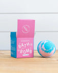 Cotton Candy Bath Bomb with Box