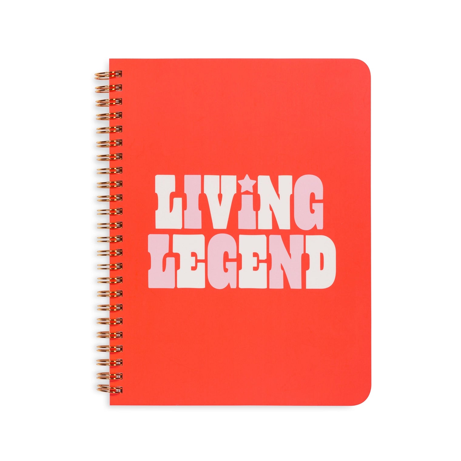 Living Legend notebook cover