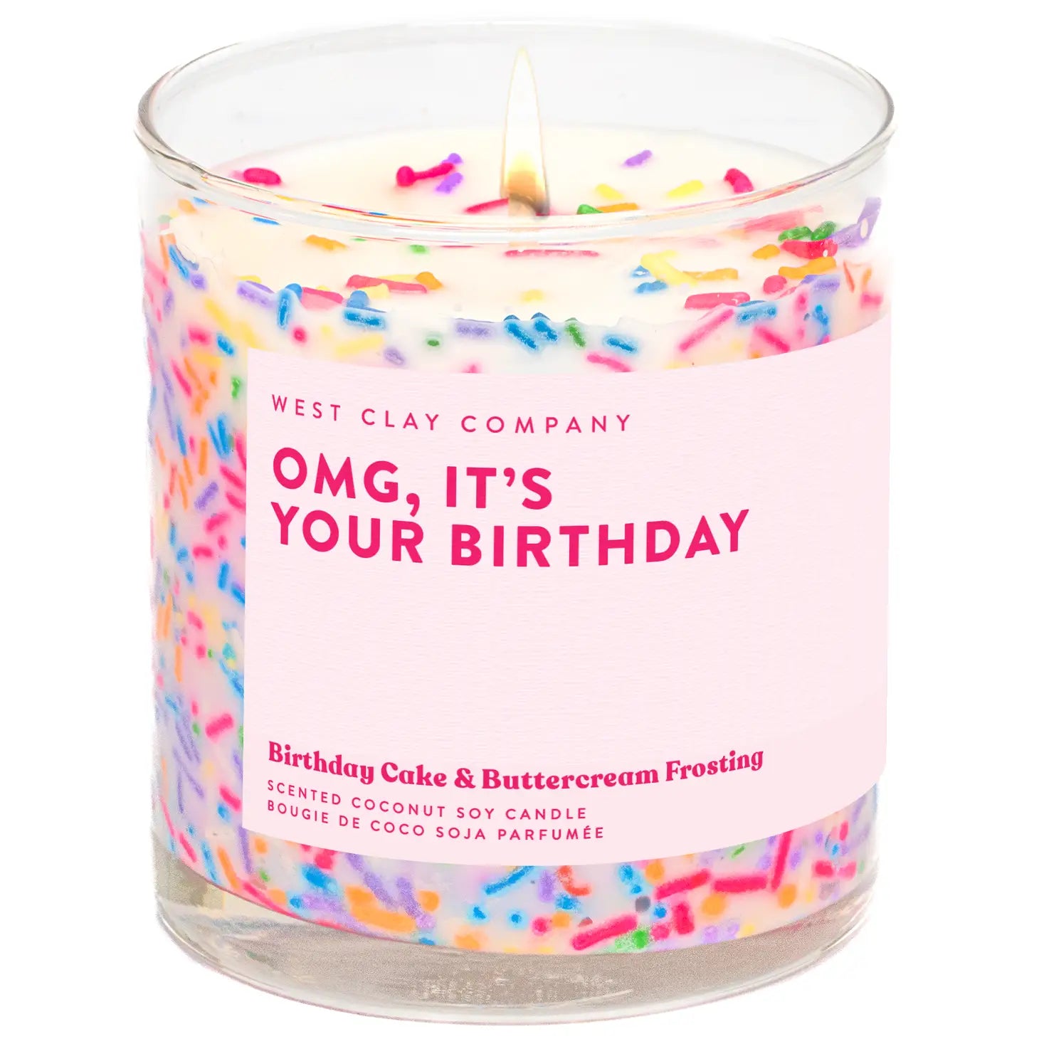 "OMG, It's Your Birthday" candle