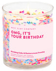 "OMG, It's Your Birthday" candle