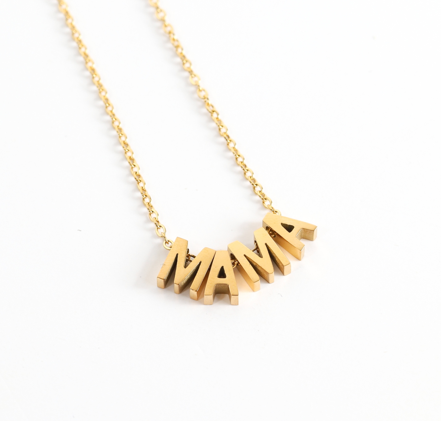 MAMA Necklace - 18k gold plated