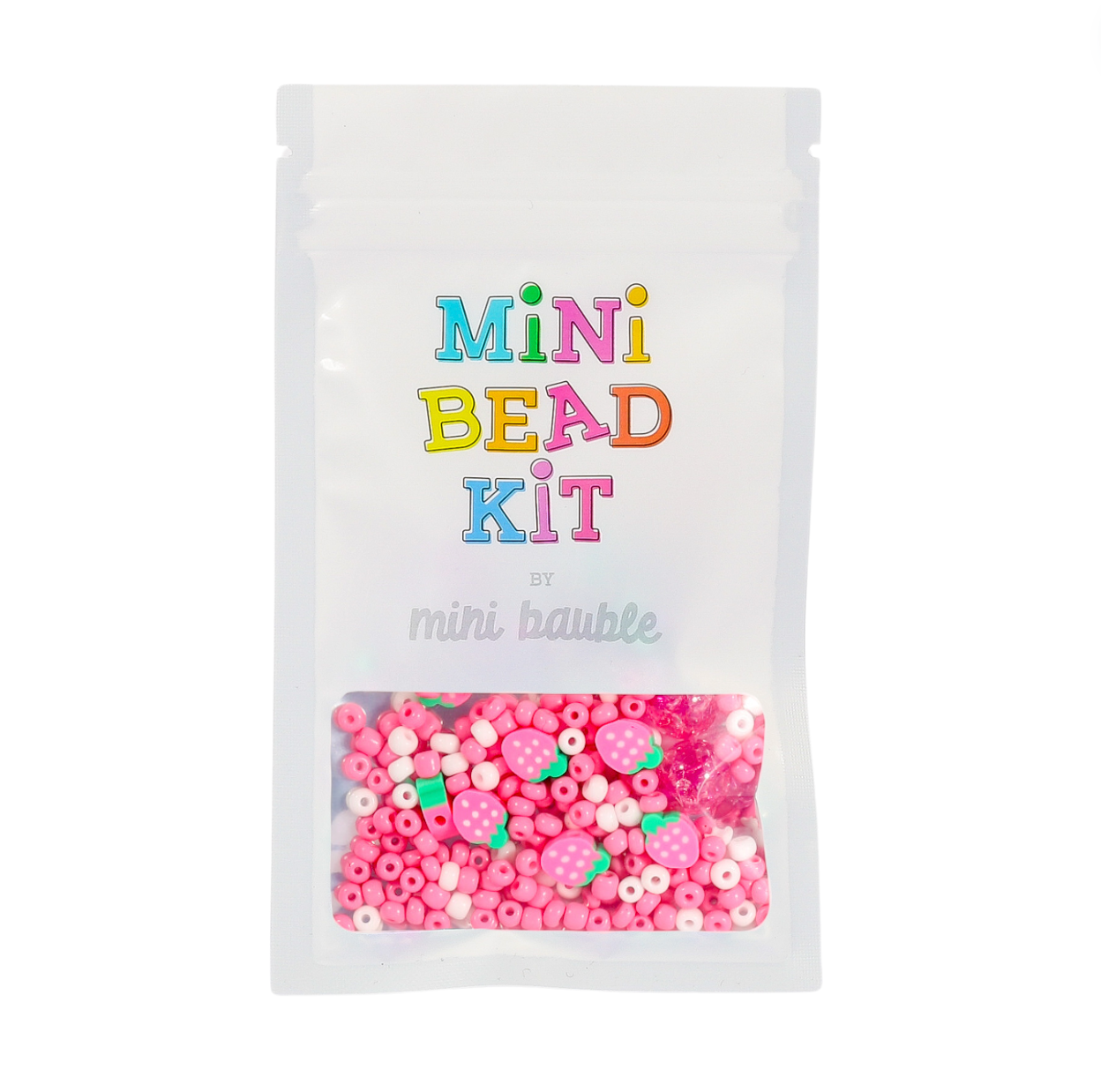 Mini Bauble Bead Kit | Strawberry Shortcake