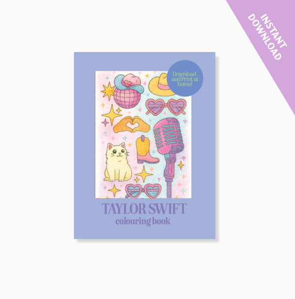 Taylor Swift Colouring Book V. 2 | Print at Home