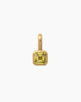 Birth Month Gemstones, 18k Gold Plated Charm