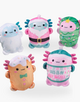 Bubble Stuffed Squishy Friends - A Very Axolotl Christmas
