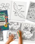 MYTH & MAGIC Coloring + Activity: Mazes, Puzzles, Jokes +