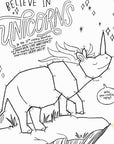 MYTH & MAGIC Coloring + Activity: Mazes, Puzzles, Jokes +