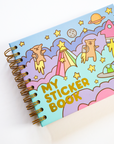 Bears in Space - Hardcover Retro Style Sticker Book