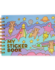 Bears in Space - Hardcover Retro Style Sticker Book