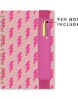 Charged Up Oliver Notebook with Pen Pocket