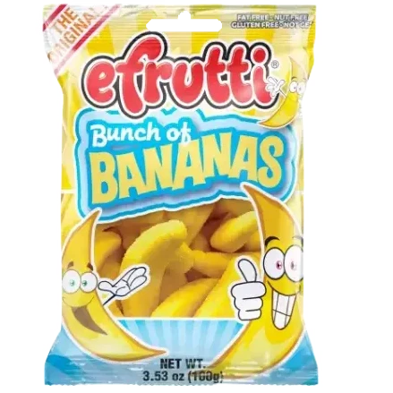 Best Bunch of Bananas - eFrutti Gummies