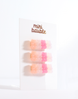 Hair Clips - Gummy Bear Sherbert