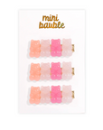 Hair Clips - Gummy Bear Sherbert