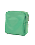 Kelly Green - Mini Square Nylon Pouch