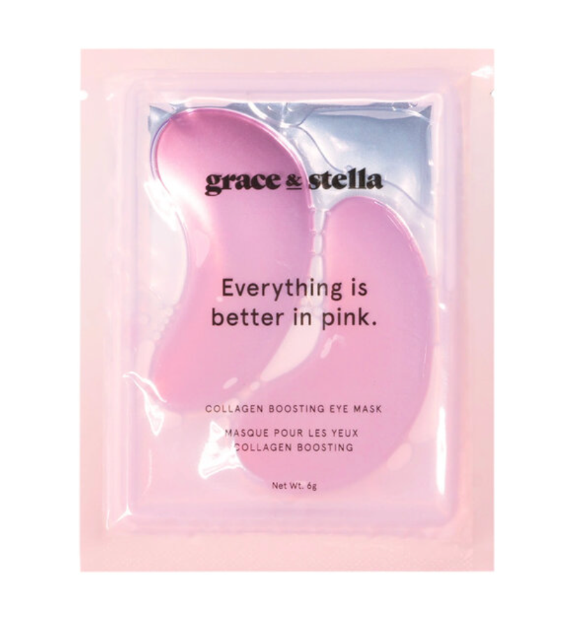 Pink Eye Mask (1 Pair)