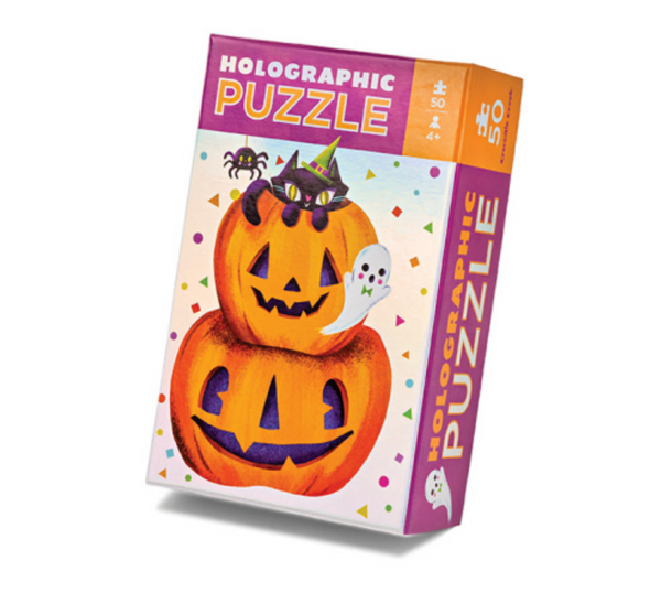 PUMPKIN HOLOGRAPHIC PUZZLE (50 pc)