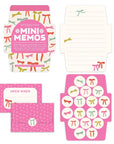 Put a Bow on It Mini Memos with Stickers