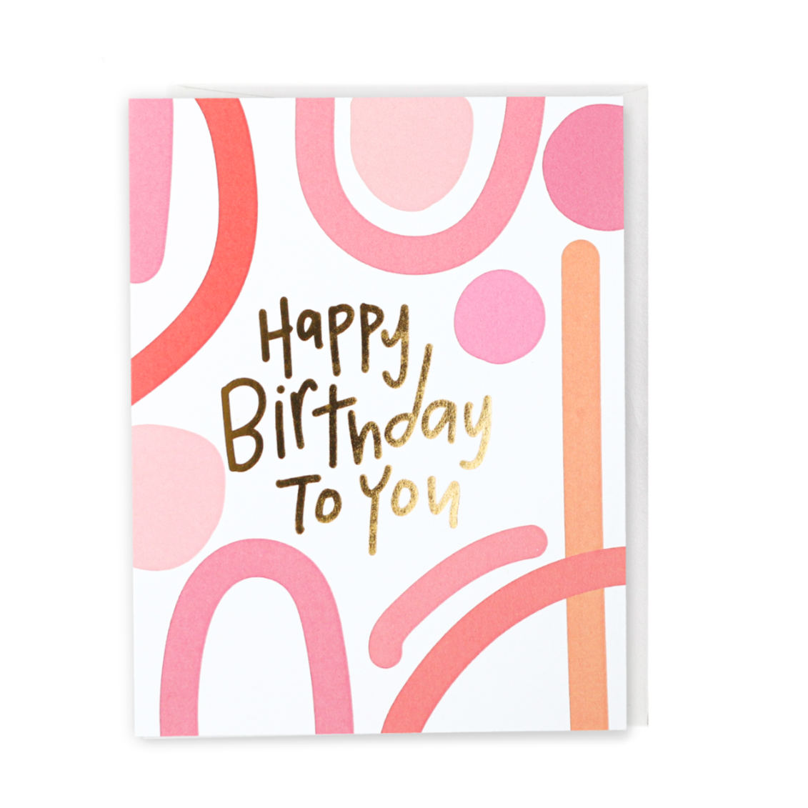 Modern Birthday, Greeting Card