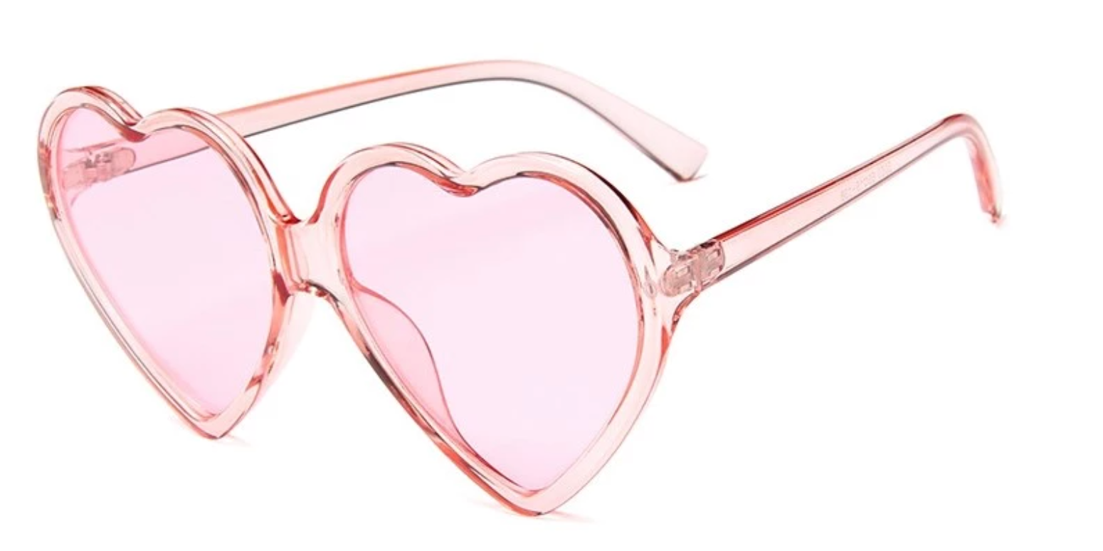 Heart Sunglasses (Pink)