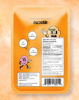 Tangerine Cotton Candy Back side by Flossie