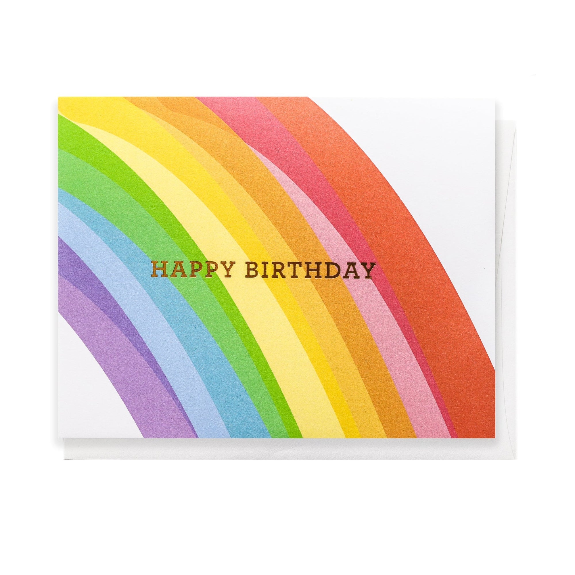 Rainbow Birthday, Greeting Card