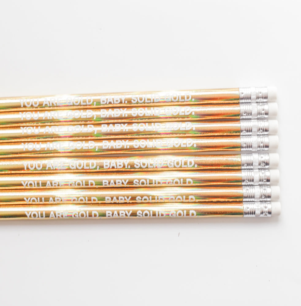 NEW! Solid Gold Pencils