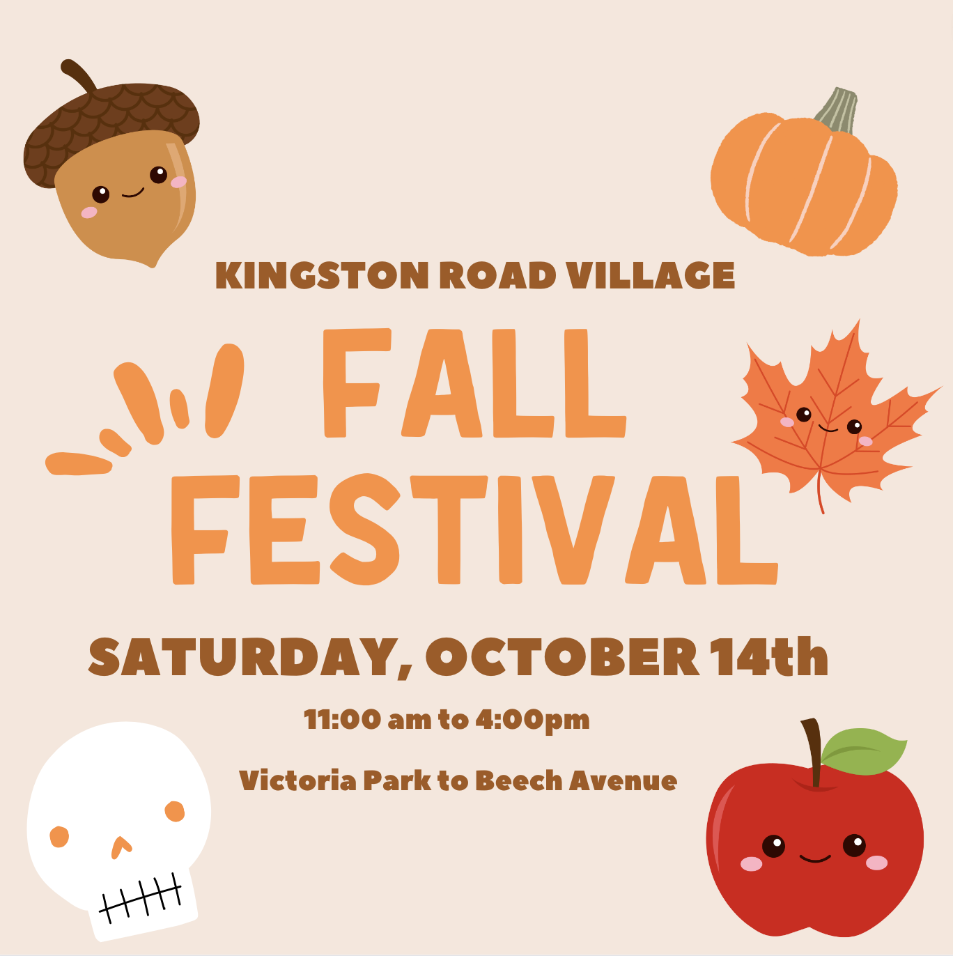 Kingston Road Village 2023 Fall Festival