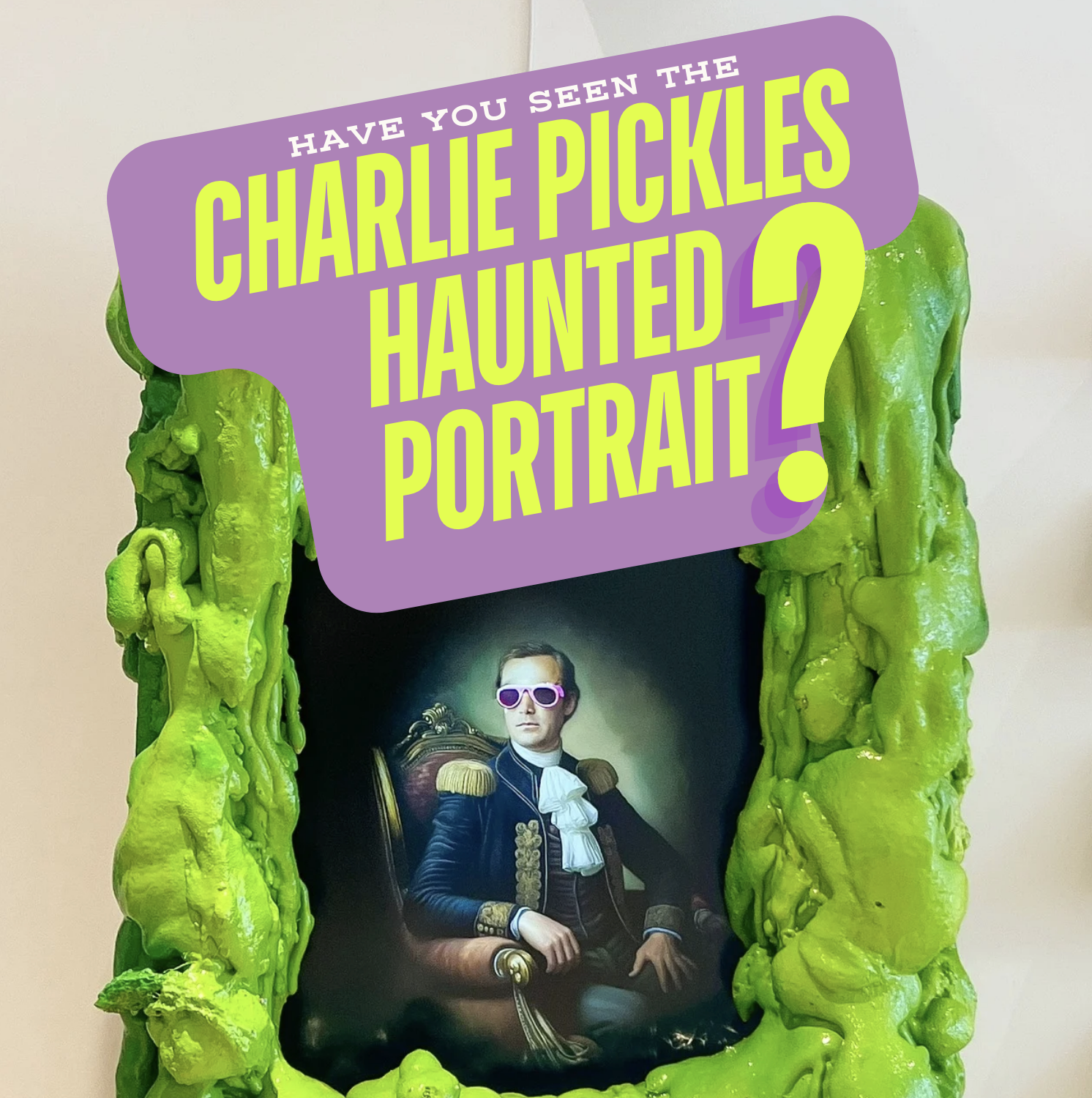 Charlie Pickles Haunted Portrait