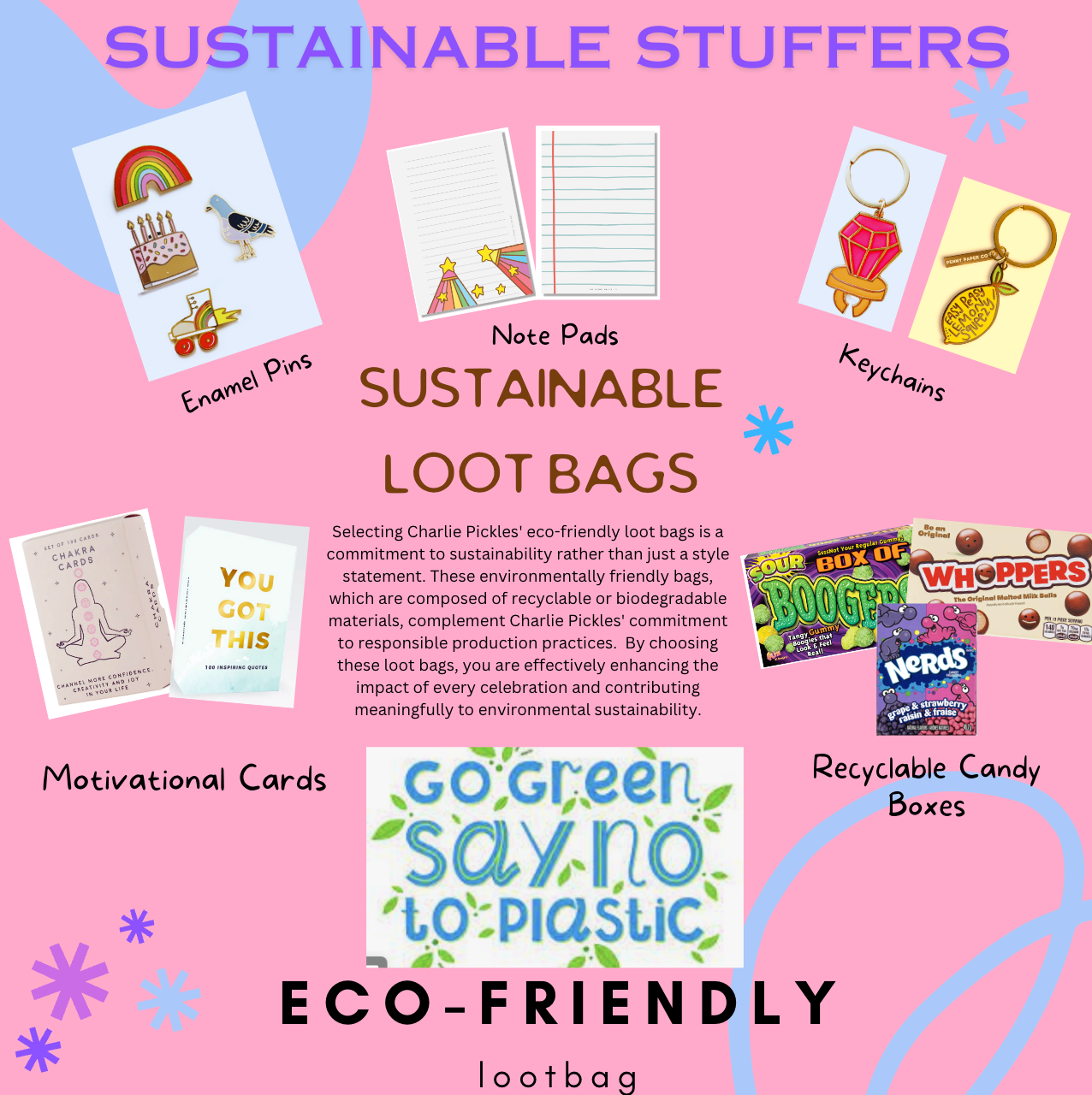 Eco-friendly loot bags