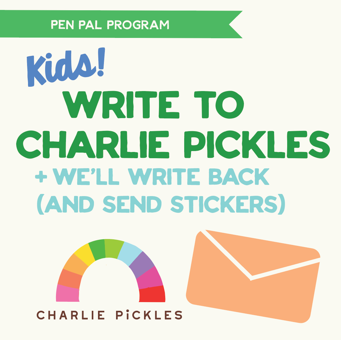 Did you know we have a Pen Pal Program?