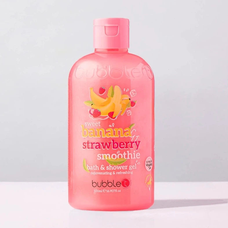 Banana &amp; Strawberry Smoothie Body Wash (500ml)