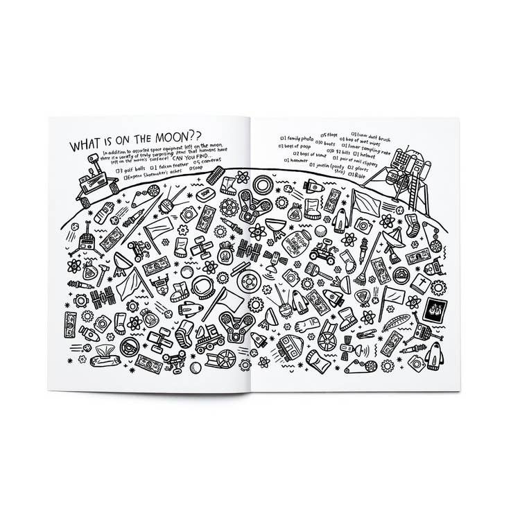SPACE, Above &amp; Beyond Coloring, Activity, Jokes, DIY + MORE