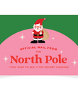 North Pole Mail with Santa | Scratch and Reveal Cards