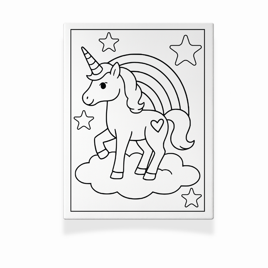 Unicorn Colouring Board