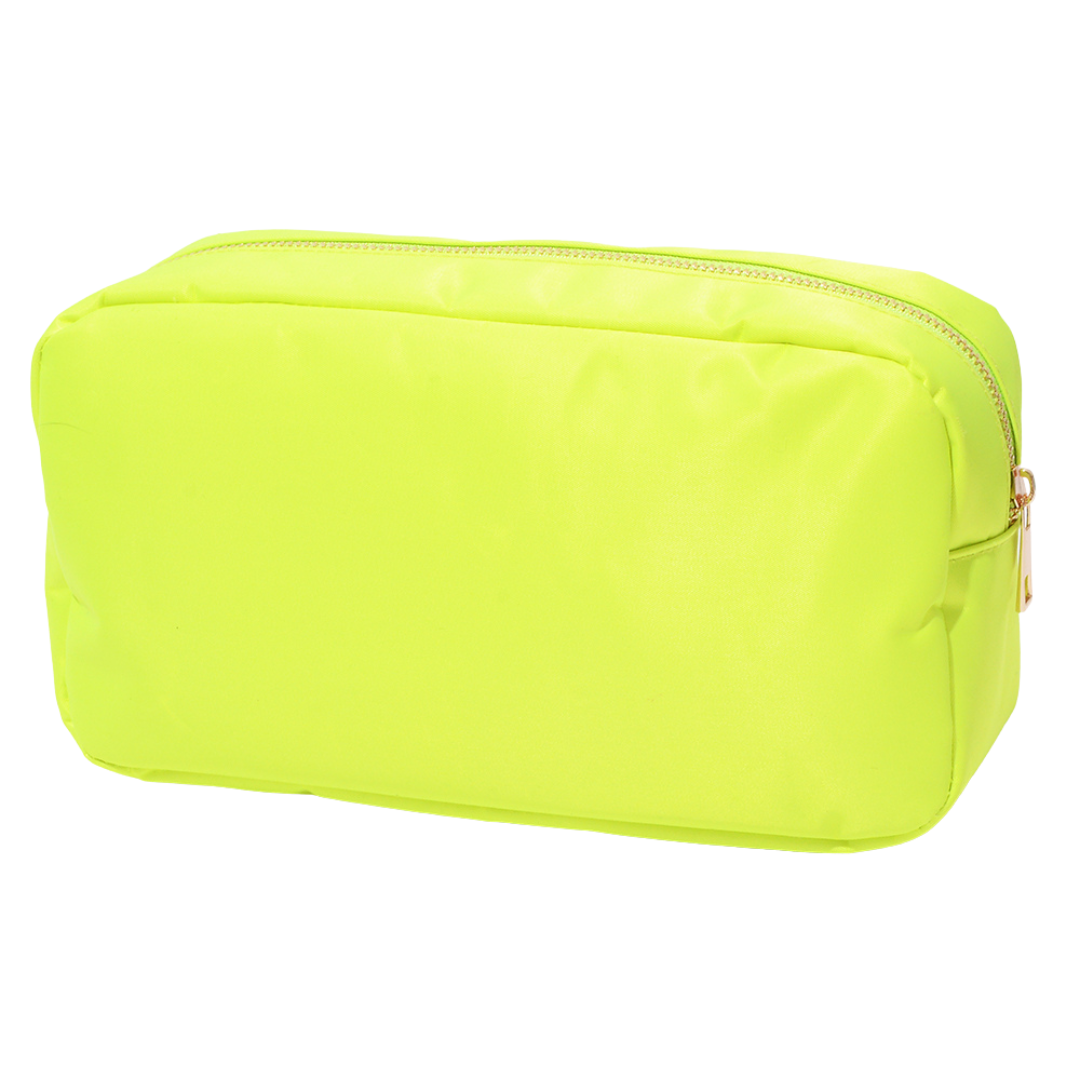 Neon Yellow/Green - Nylon Pouch