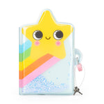 Pango | Star Glitter Locking Diary