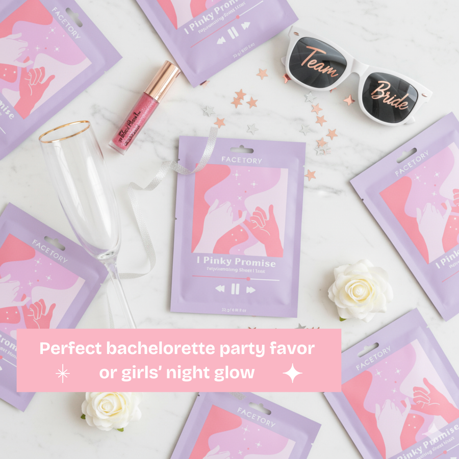 Face Mask - K-Beauty - Bachelorette Party - I Pinky Promise