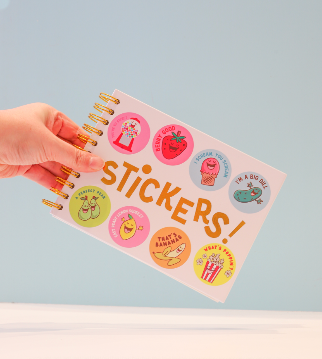 80's Sticker Collection | Hardcover Sticker Book