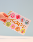 80's Sticker Collection | Hardcover Sticker Book