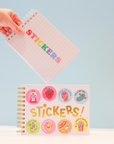 80's Sticker Collection | Hardcover Sticker Book