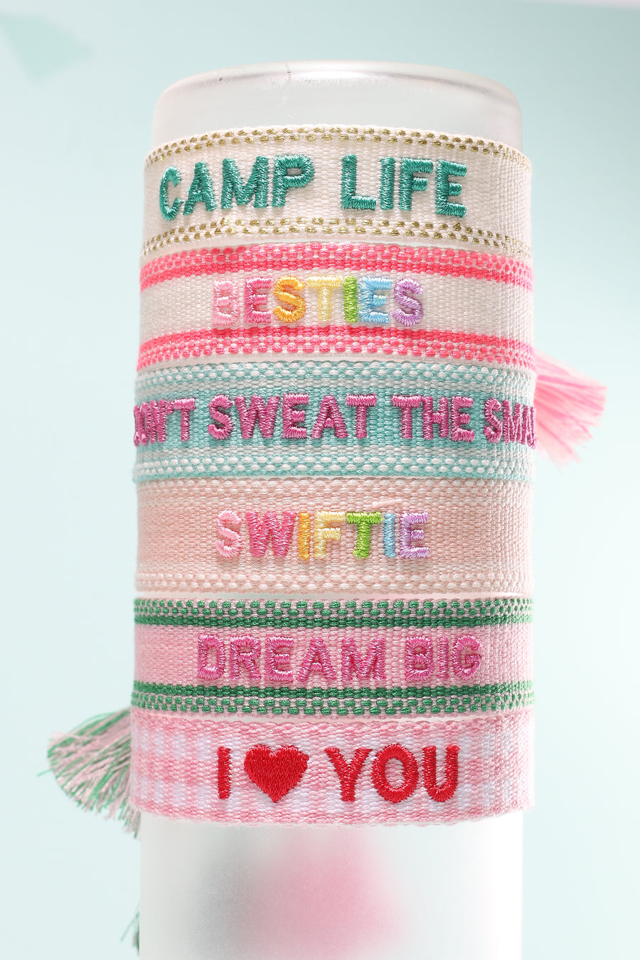 Dream Big  | Embroidered Bracelet