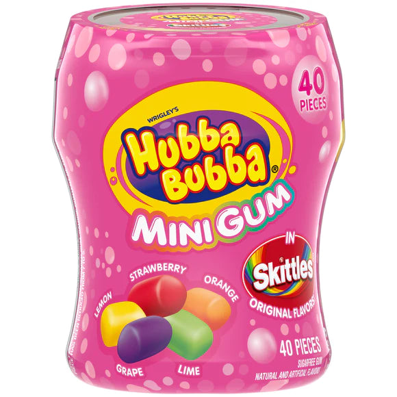 Hubba Bubba Mini Gum, Rainbow Skittles