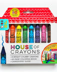 House of Crayons with Coloring Book