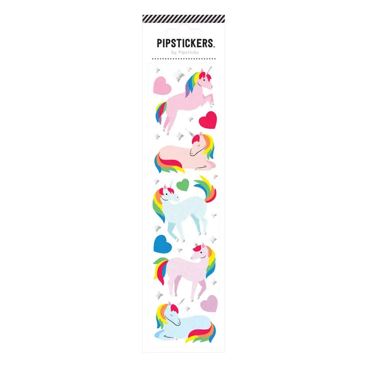 Colourful Unicorn stickers