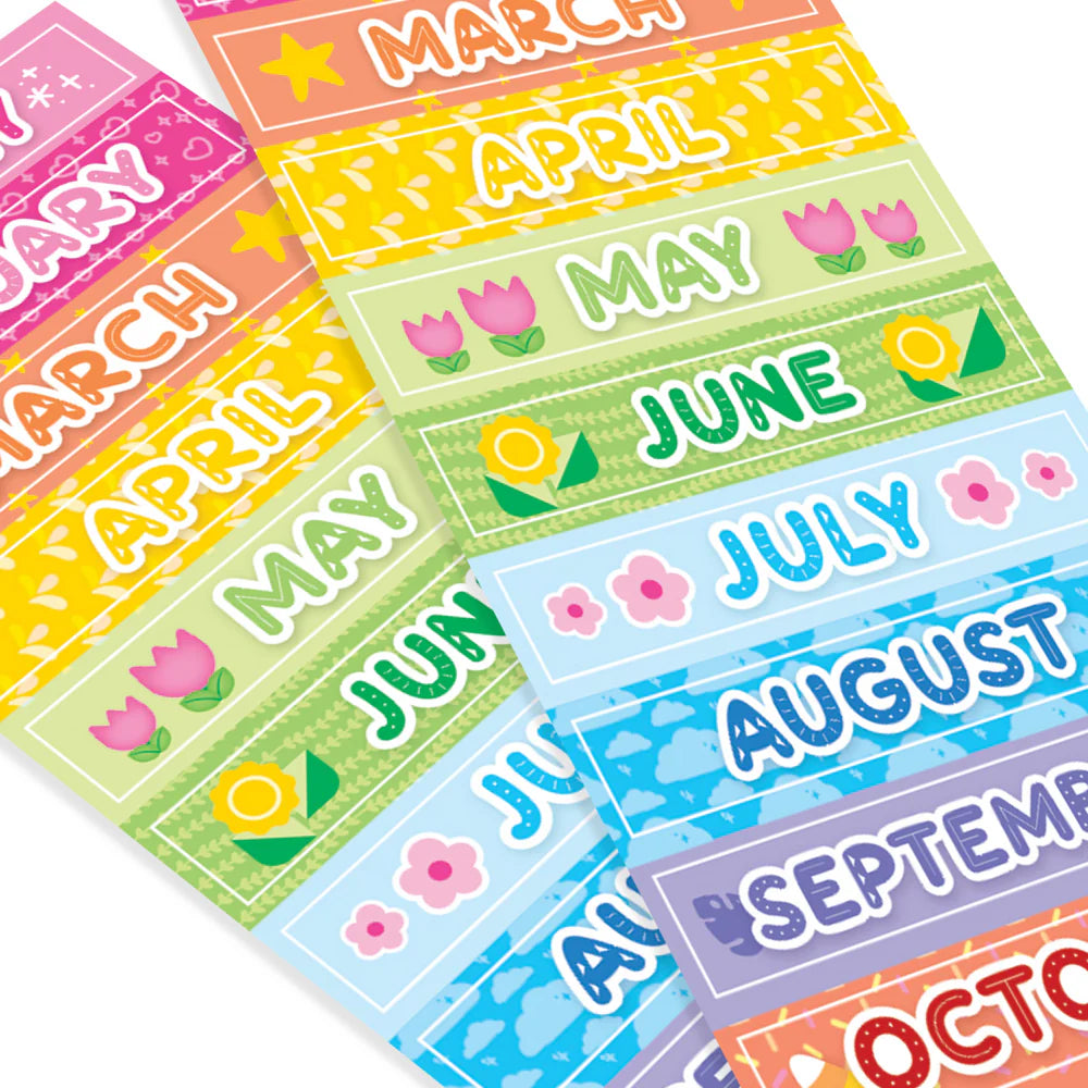 Stickiville - Months of the Year Stickers